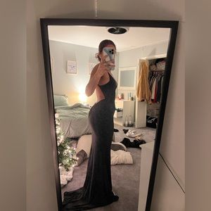 BLACK PROM DRESS!!